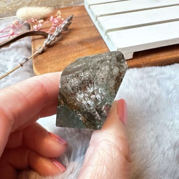 Small Garden Quartz Lodalite Free Form | Garden Quartz Gusher - Picture 7 of 10